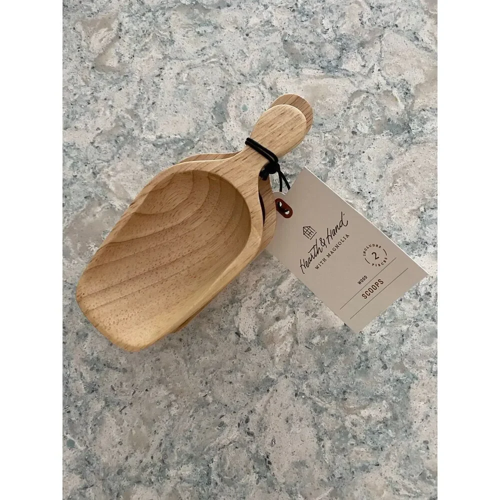 Hearth & Hand 2 Wooden Scoops